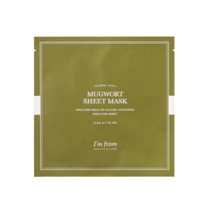 I'm From Маска тканевая с полынью - Mugwort sheet mask, 23мл