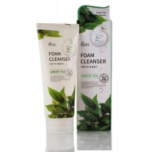 Ekel Пенка для умывания с экстрактом зеленого чая - Green tea foam cleanser, 180мл