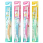 Create Щетка зубная с компактной чистящей головкой и тонкими щетинами «средней жесткости», 4шт