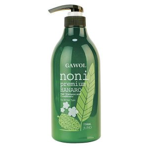 Juno Шампунь 2в1 с экстрактом фрукта нони - Gawol noni hanaro hair shampoo and conditioner, 750мл