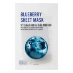 Eunyul Маска тканевая с экстрактом черники - Purity blueberry sheet mask, 22мл