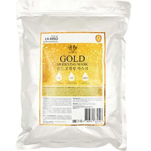 La Miso Маска альгинатная с частицами золота - Gold modeling mask, 1000г
