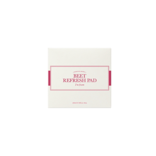 I`m From Пэды восстанавливающие для обезвоженной кожи с экстрактом свеклы - Beet refresh pad, 60шт — изображение 2
