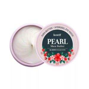 Koelf Патчи гидрогелевые с маслом ши - Pearl&shea butter eye patch, 60шт
