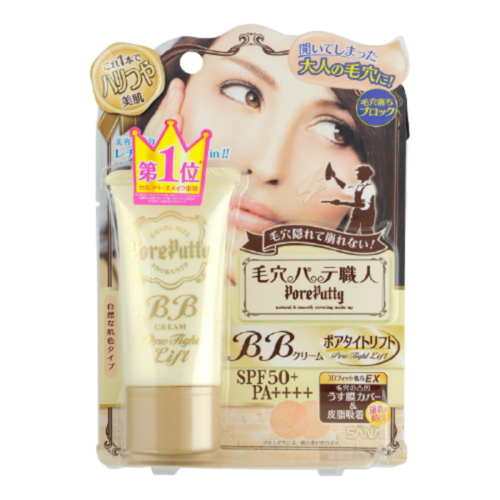 Sana BB-крем с эффектом лифтинга сужающий поры - Pore putty bb cream pore tight & lift spf 50, 30г