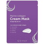 La Soyul Маска тканевая с кремовой эссенцией - Marine collagen cream mask, 28г
