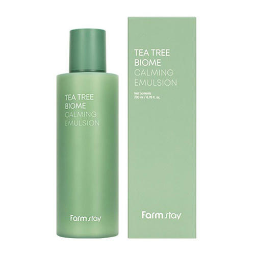 FarmStay Успокаивающая эмульсия с экстрактом Чайного Дерева - Tea Tree Biome Calming Emulsion, 200мл