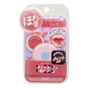 Sana Помада-тинт губная матовая «пепельная роза, тон 02» - Powder lip, 1шт