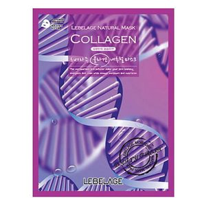 Lebelage Маска тканевая с коллагеном - Natural mask collagen, 23г