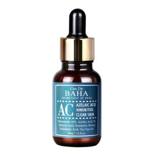 Cos De BAHA Сыворотка с азелаиновой кислотой - Azelaic acid hinokitiol clear skin serum (AC), 30мл
