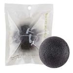 Nature Republic Пафф для умывания с древесным углем - Beauty cleasing puff - charcoal, 1шт