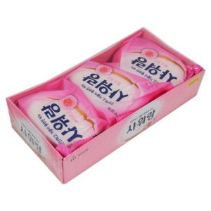 Mukunghwa Мыло туалетное с ароматом розы - Showerang pink rose soap, 130г*3шт