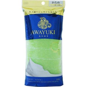 Ohe Мочалка для тела жесткая зеленая, 30г