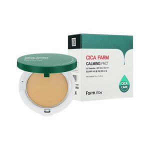 FarmStay Успокаивающая пудра с экстрактом центеллы - Cica Farm Calming Pact SPF50/PA++++, 13г/N21