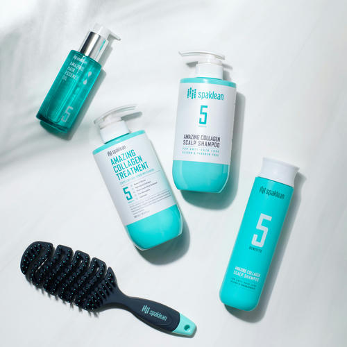 Spaklean Бальзам для волос с коллагеном - Amazing collagen treatment, 500мл — изображение 4