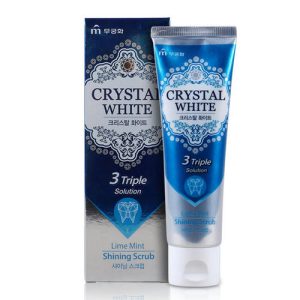 Mukunghwa Паста зубная отбеливающая с ароматом мяты и лайма - Crystal white, 110г