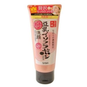 Sana Пенка для умывания и снятия макияжа с изофлавонами сои - Soy milk moisture cleansing wash, 150г