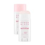 A'Pieu Стик осветляющий солнцезащитный - Power block tone up sun stick pink SPF50+/PA+++, 15г