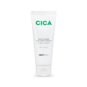 NEXTBEAU Пенка для умывания с центеллой азиатской - Wish planner cica foam cleanser, 100мл