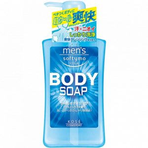 Kose Мыло для тела жидкое с цитрусовым ароматом - Mens softymo cool body soap, 550мл