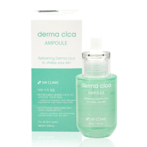 3W Clinic Сыворотка для лица «центелла» - Centella cica ampoule, 40мл