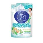 Kose Мыло для тела жидкое с ароматом мяты и фруктов з/б - White body powder, 420мл