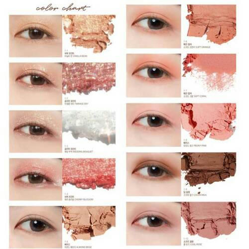 Lizda Палетка теней для глаз тон 01 - mood fit palette softly letter, 11,6г — изображение 3