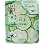 3W Clinic Маска тканевая для лица огурец - Fresh cucumber mask sheet, 23мл