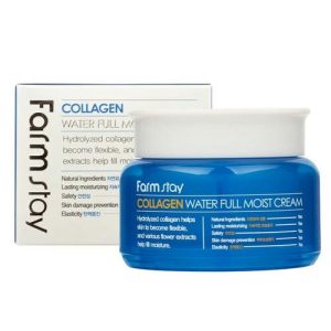 FarmStay Крем для лица увлажняющий с коллагеном - Collagen water full moist cream, 100г