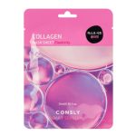 Consly Маска тканевая с гидролизованным морским коллагеном - daily solution collagen mask sheet,25мл