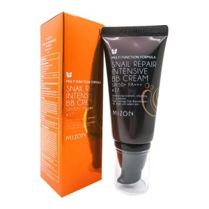 Mizon Крем ББ с экстрактом муцина улитки №27 - Snail repair intensive BB cream SPF50+/РА+++, 50г