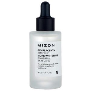 Mizon Сыворотка ампульная осветляющая с экстрактом плаценты - Bio placenta ampoule, 30мл