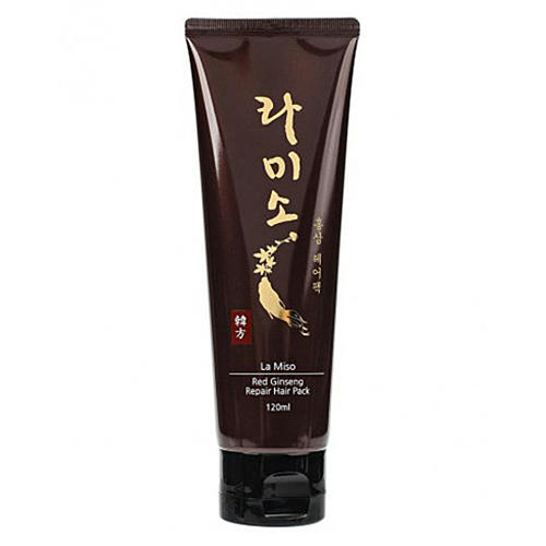 La Miso Маска для волос с красным женьшенем - Red ginseng repair hair pack, 120мл