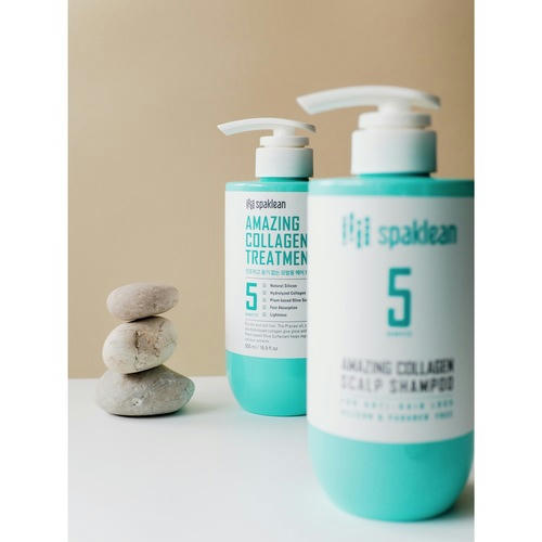 Spaklean Бальзам для волос с коллагеном - Amazing collagen treatment, 500мл — изображение 2