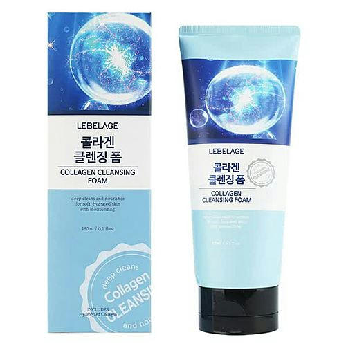 Lebelage Пенка для умывания с коллагеном - Collagen cleansing foam, 180мл