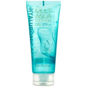 FarmStay Гель успокаивающий с гиалуроновой кислотой - Hyaluronic acid aqua soothing gel, 200мл