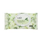 Soleaf Салфетки для снятия макияжа с целебными травами - Healing herb cleansing tissue, 20шт