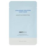 NEXTBEAU Маска тканевая с гиалуроновой кислотой - hyaluronic solution moist & hydrating, 22мл