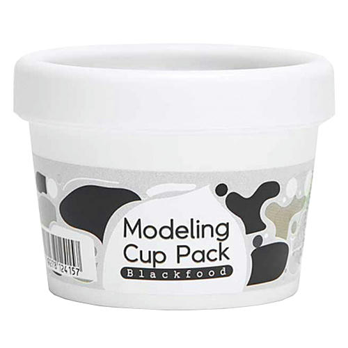 Inoface Маска альгинатная с древесным углем - Modeling cup pack blackfood, 15г