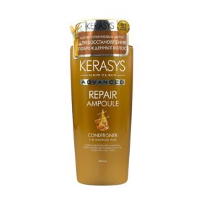 KeraSys Кондиционер для восстановления волос с кератиновыми ампулами – Advanced repair ampoule,400мл