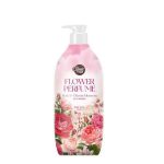 KeraSys Гель для душа «роза» - Shower mate pink flower, 900мл