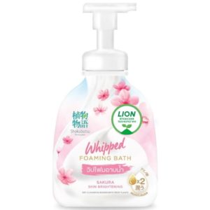 Lion Гель-пена для душа с экстрактом листьев сакуры - Thailand shokubutsu, 450мл