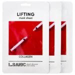 L.Sanic Набор коллагеновых тканевых масок с эффектом лифтинга, 3шт