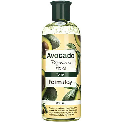 FarmStay Тонер антивозрастной для увлажнения - Avocado toner, 350мл