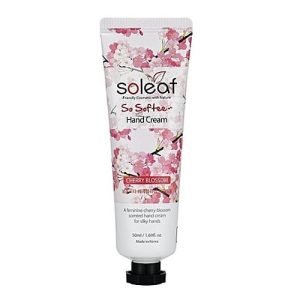 Soleaf Крем для рук Вишневое цветение - So softee hand cream cherry blossom, 50мл