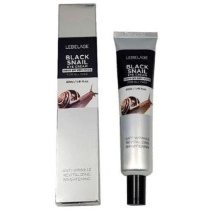 Lebelage Крем для глаз с муцином чёрной улитки - Eye cream black snail, 40мл