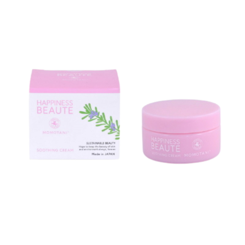 Momotani Крем смягчающий с растительными экстрактами - Happiness beaute soothing cream, 40г