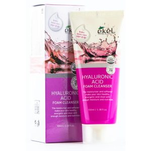 Ekel Пенка для умывания с гиалуроновой кислотой - Hyaluronic acid foam cleanser, 100мл