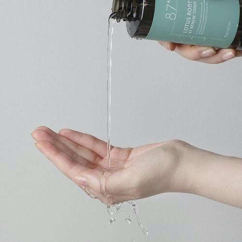 TheYEON Тонер обновляющий - Lotus root 87 renew toner, 200мл — изображение 4