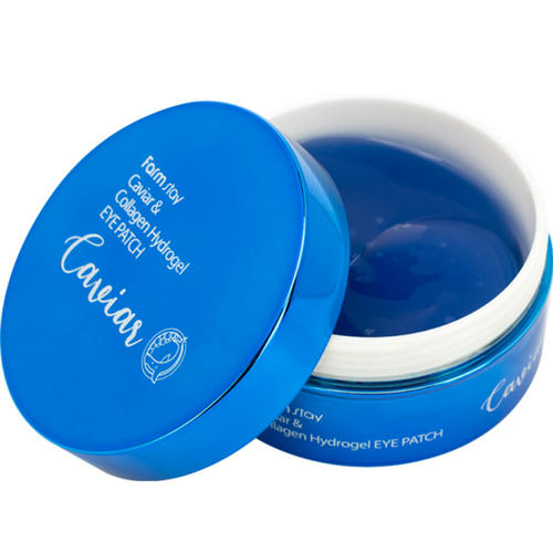 FarmStay Патчи для области вокруг глаз с икрой и коллагеном - Caviar&collagen eye patch, 60шт